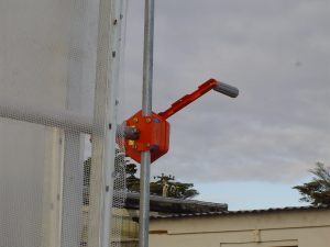 redpath eziwinder roll up wall greenhouse winch nz